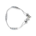 925 Sterling Silver Elegant Anklet for Daily Wear